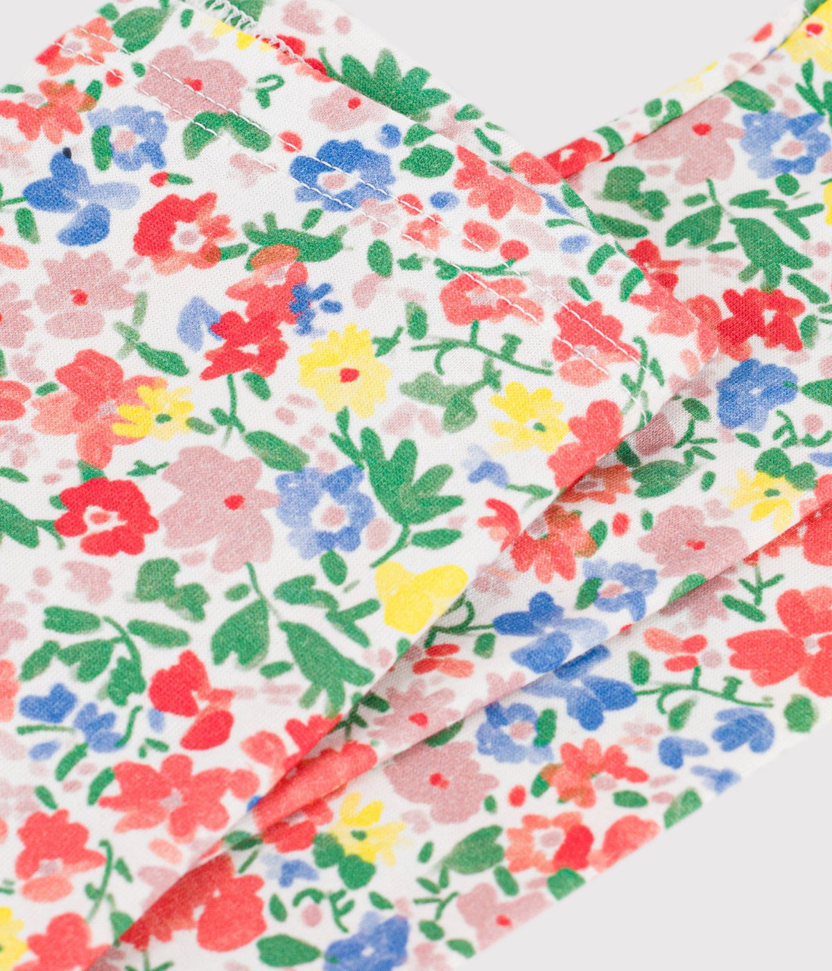 legging enfant en coton a fleurs