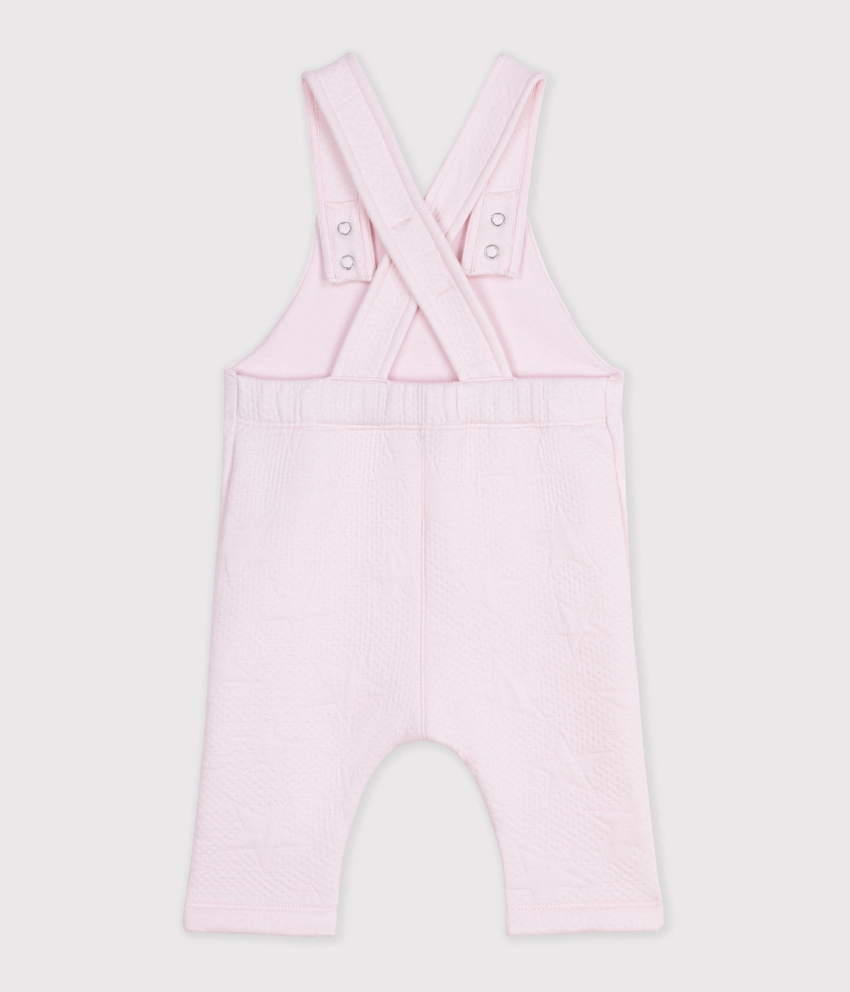 salopette bebe en coton epais a motifs etoiles