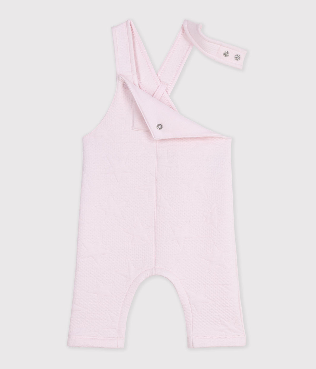 salopette bebe en coton epais a motifs etoiles