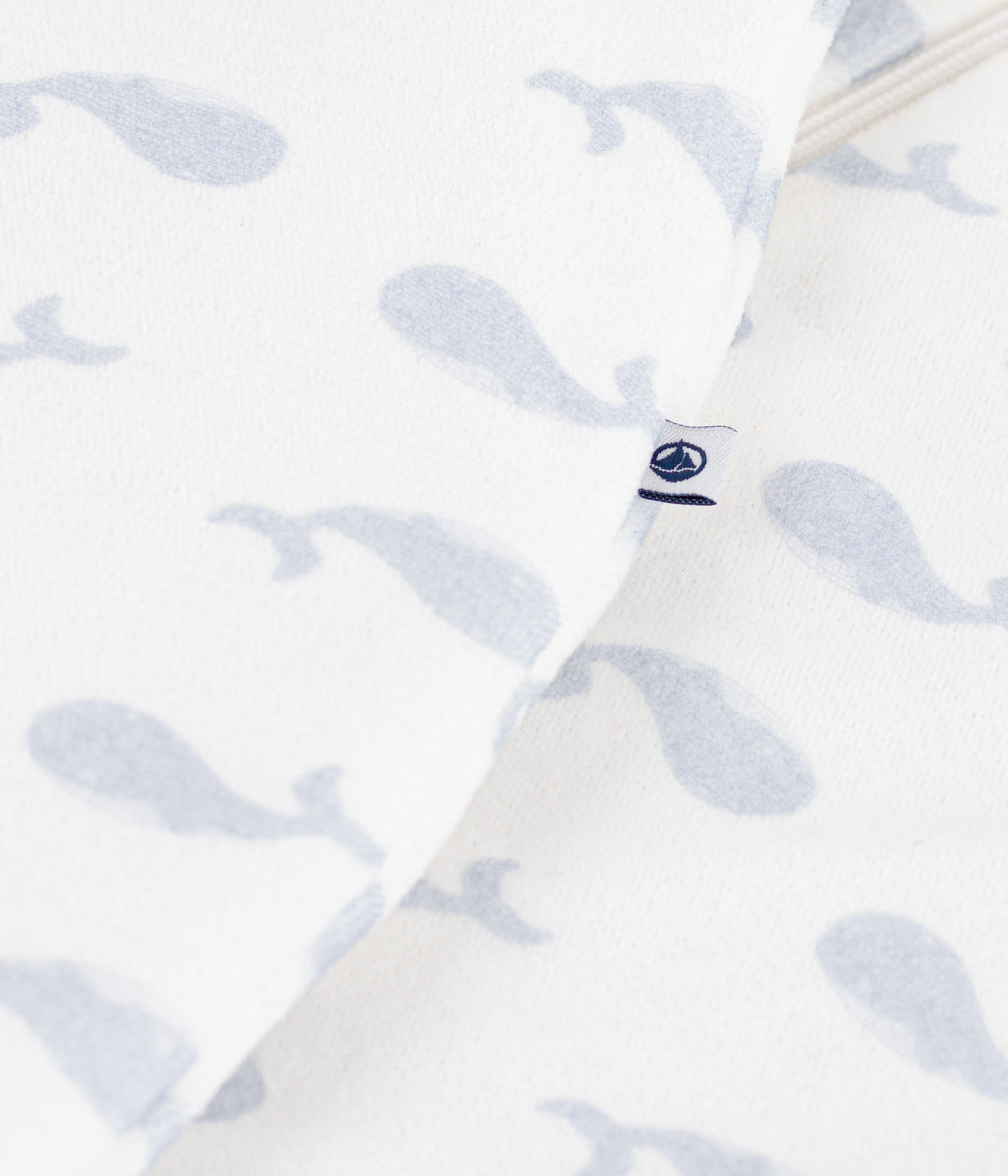 gigoteuse bebe en coton imprime baleine tog 3