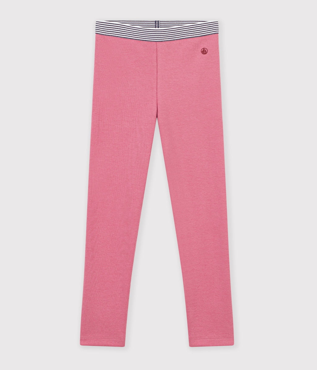 legging enfant en coton uni