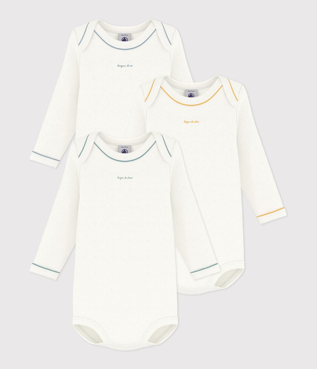 Baby-Langarmbodys aus Baumwolle im Set