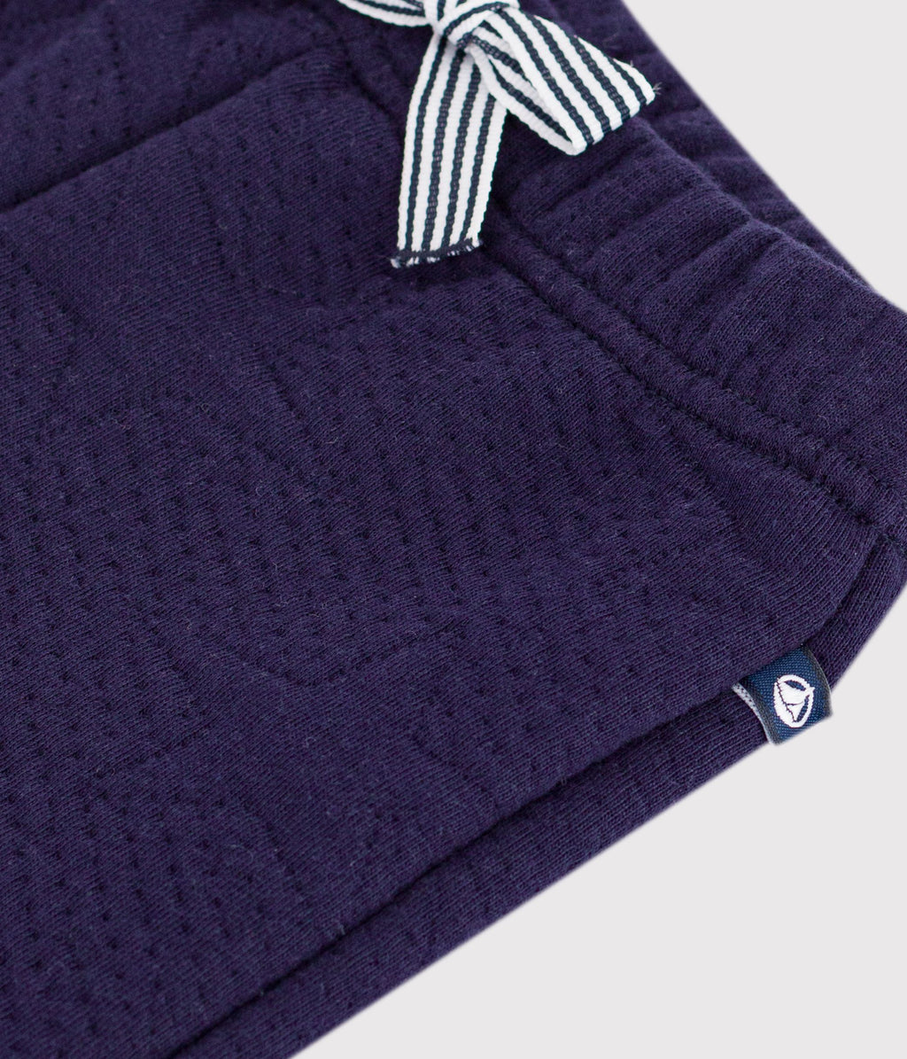 pantalon bebe en coton epais a motifs etoiles