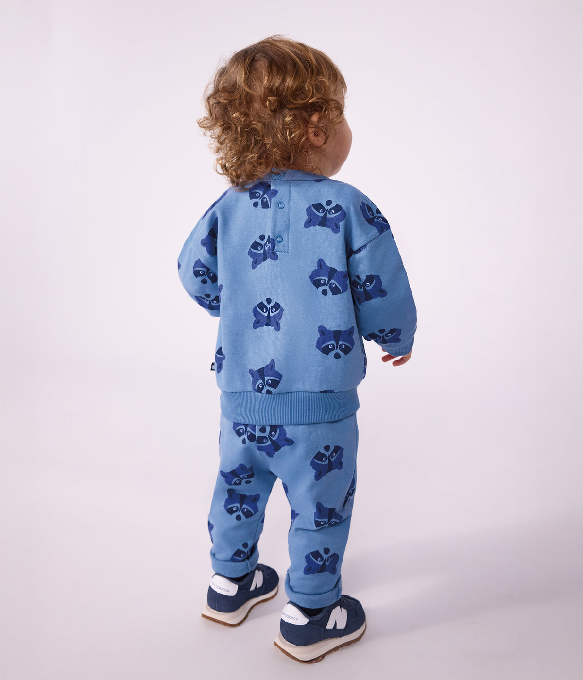 ensemble sweatshirt et pantalon bebe en coton imprime