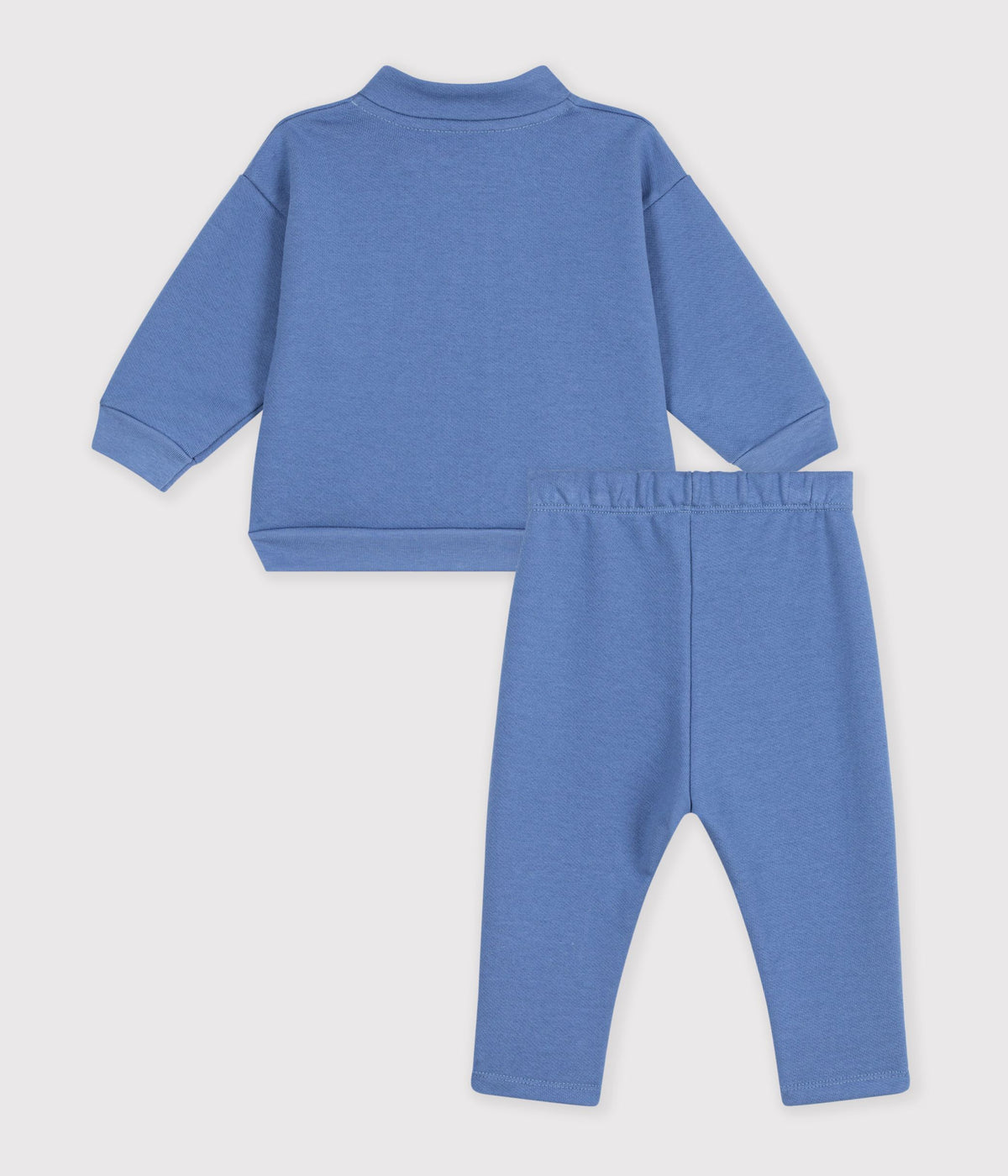ensemble sweatshirt et pantalon bebe en coton uni