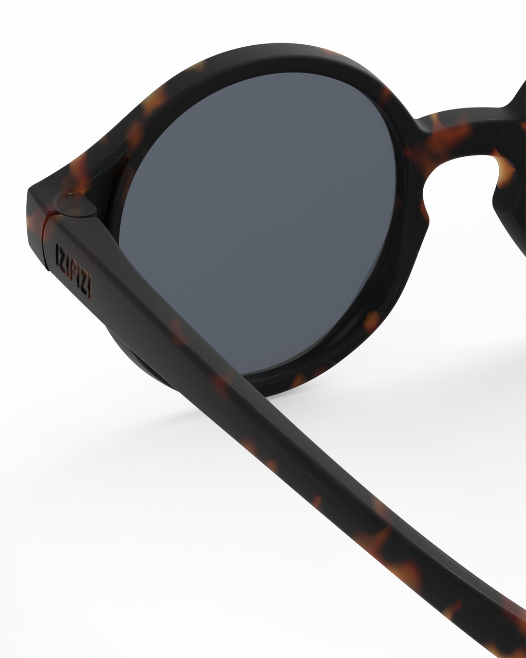 Lunettes solaires enfant Izipizi Tortoise forme D Baby detail interieur
