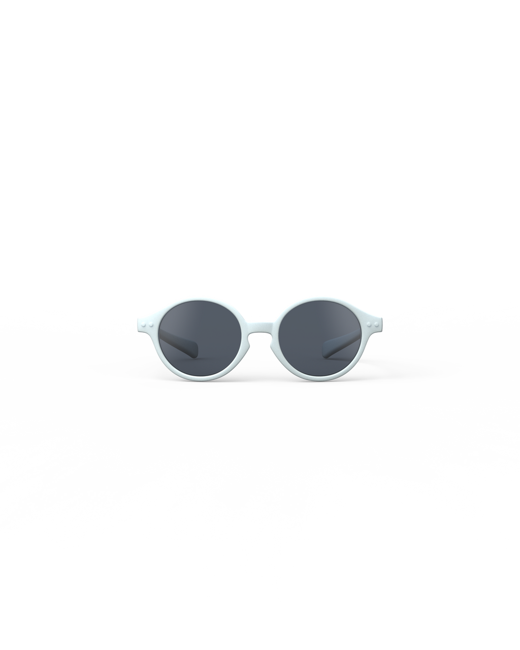 Lunettes solaires enfant Izipizi Sweet Blue forme D Baby vue de face
