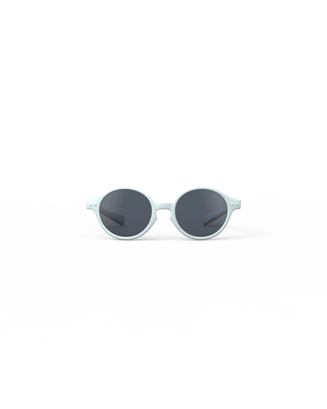 Lunettes solaires enfant Izipizi Sweet Blue forme D Baby vue de face