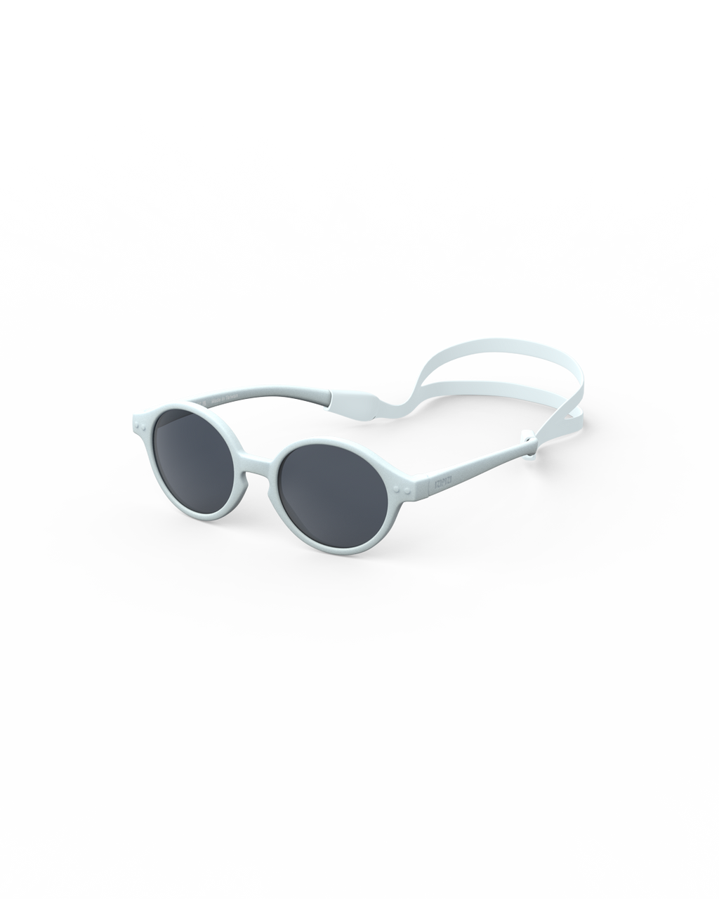 Lunettes solaires enfant Izipizi Sweet Blue forme D Baby vue de dos