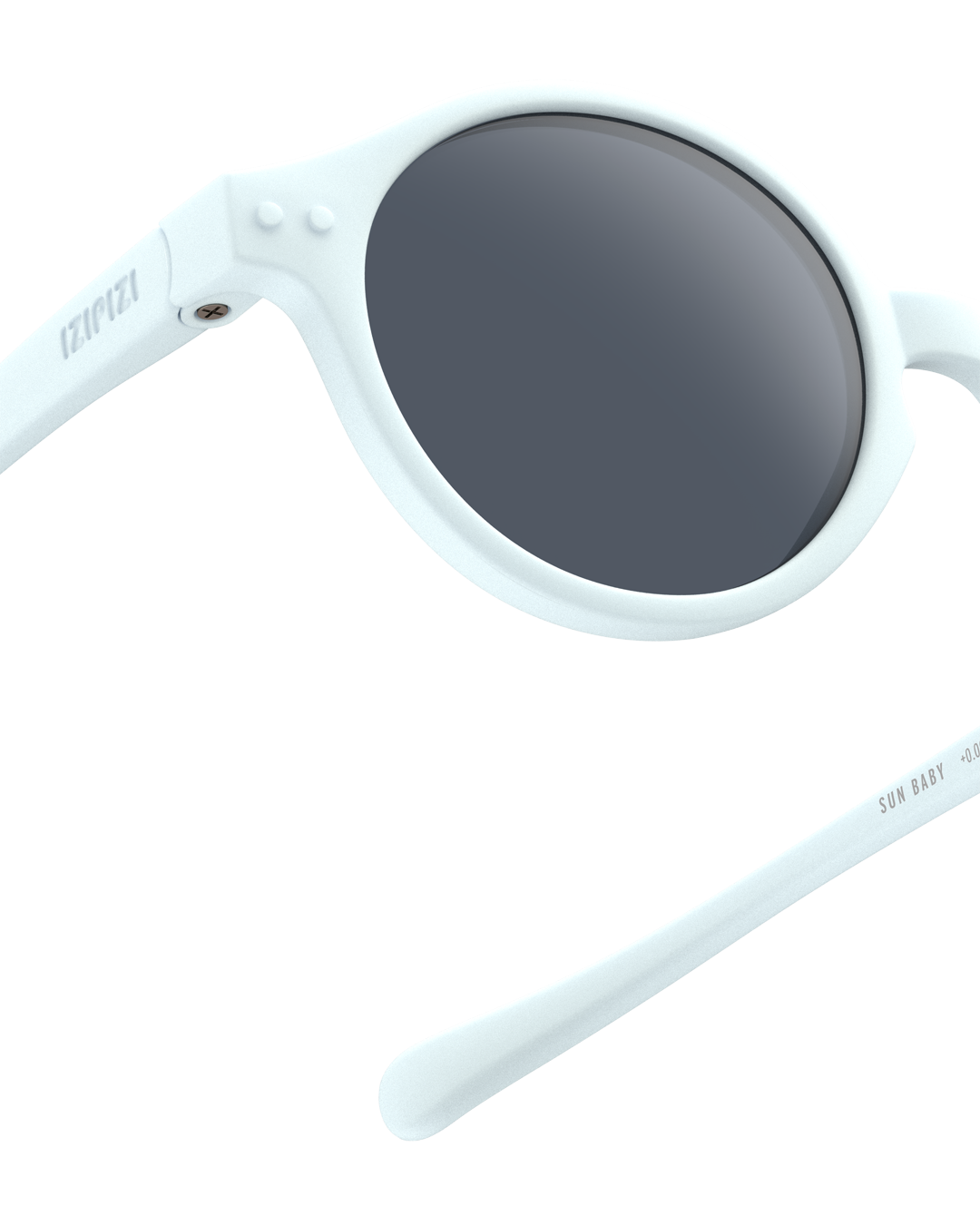 Lunettes solaires enfant Izipizi Sweet Blue forme D Baby detail monture