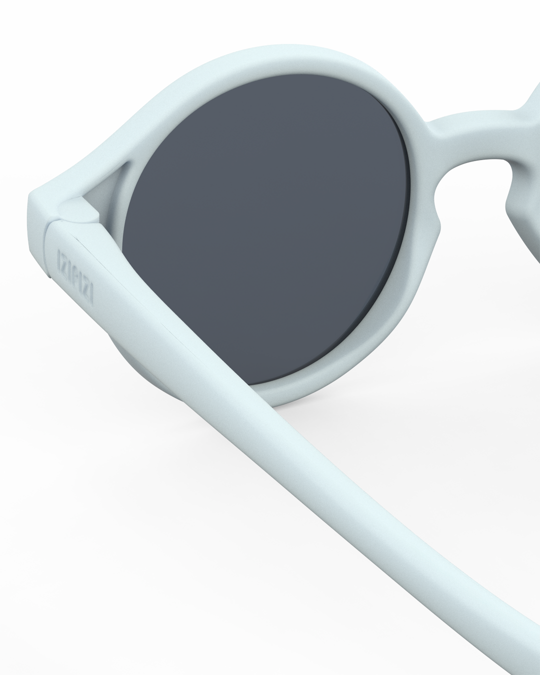 Lunettes solaires enfant Izipizi Sweet Blue forme D Baby detail interieur