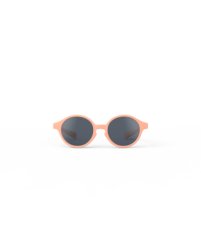 Lunettes solaires enfant Izipizi Apricot forme D Baby vue de face