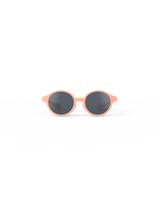 Lunettes solaires enfant Izipizi Apricot forme D Baby vue de face