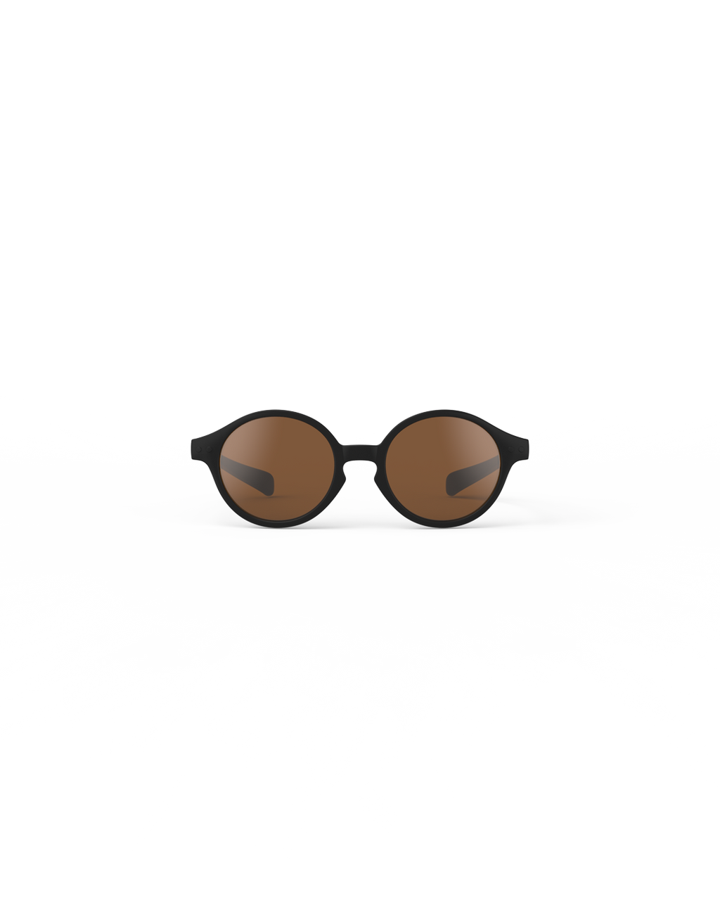 Lunettes solaires bebe Izipizi Black Road forme D Baby vue de face