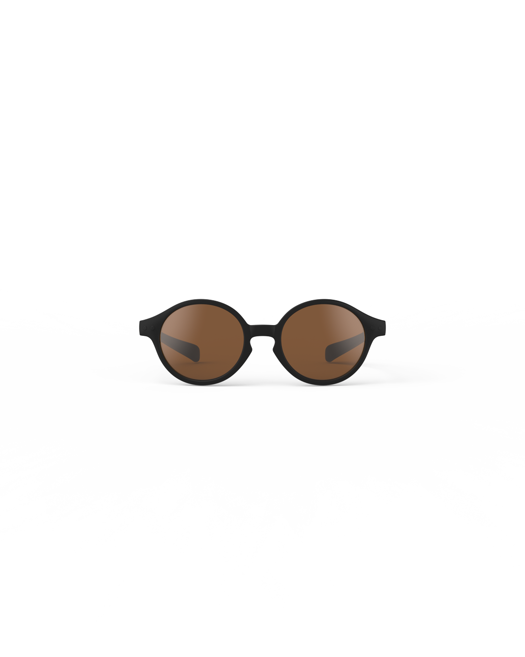 Lunettes solaires bebe Izipizi Black Road forme D Baby vue de face