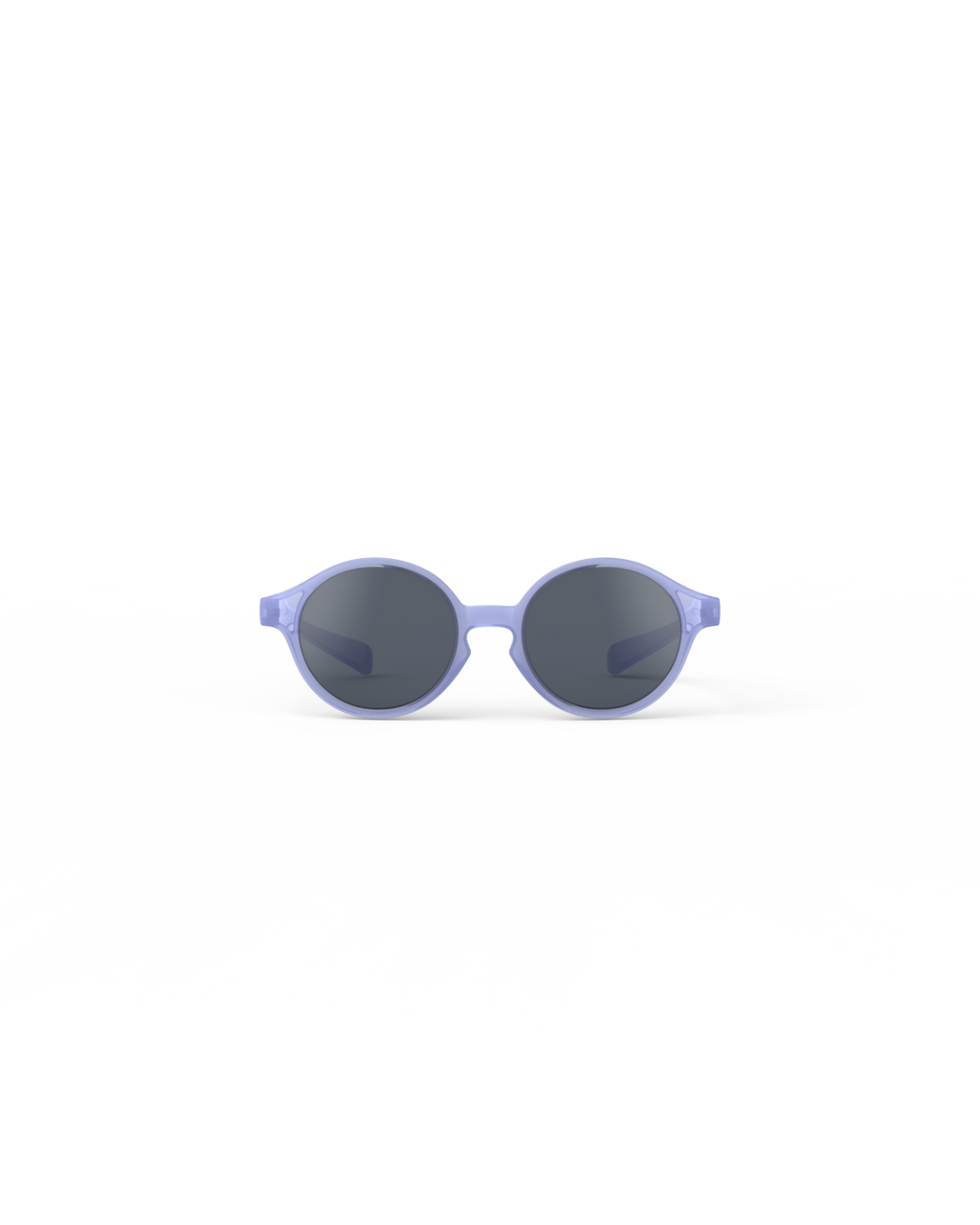 Lunettes solaires enfant Izipizi Mauve forme D Baby vue de face