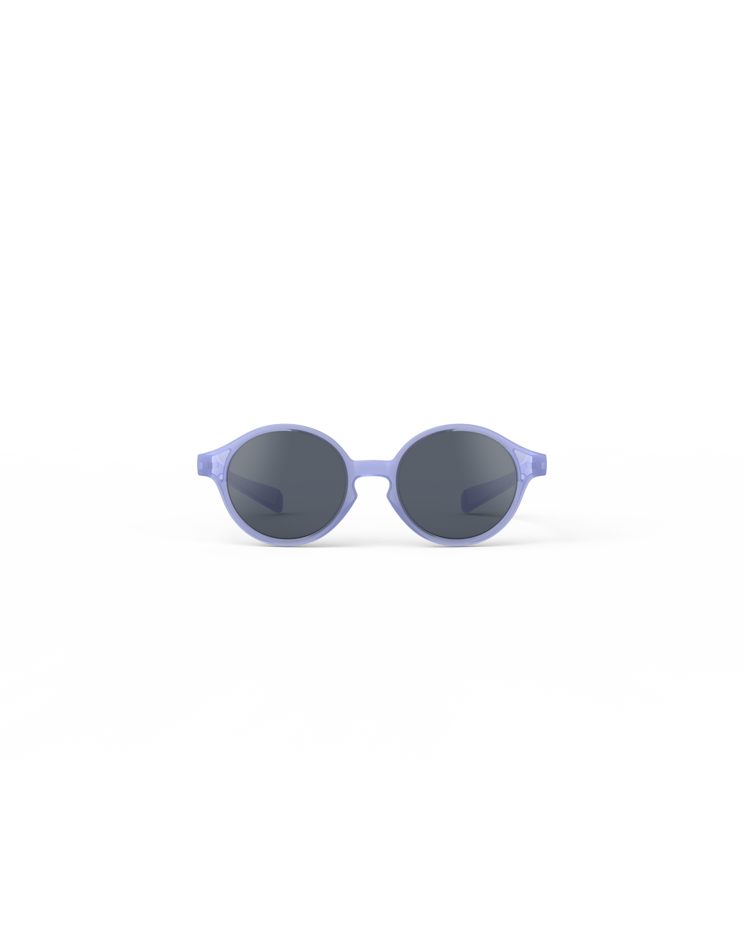Lunettes solaires enfant Izipizi Mauve forme D Baby vue de face