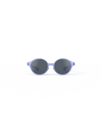 Lunettes solaires enfant Izipizi Mauve forme D Baby vue de face