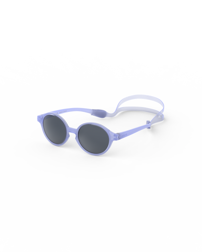 Lunettes solaires enfant Izipizi Mauve forme D Baby vue de dos