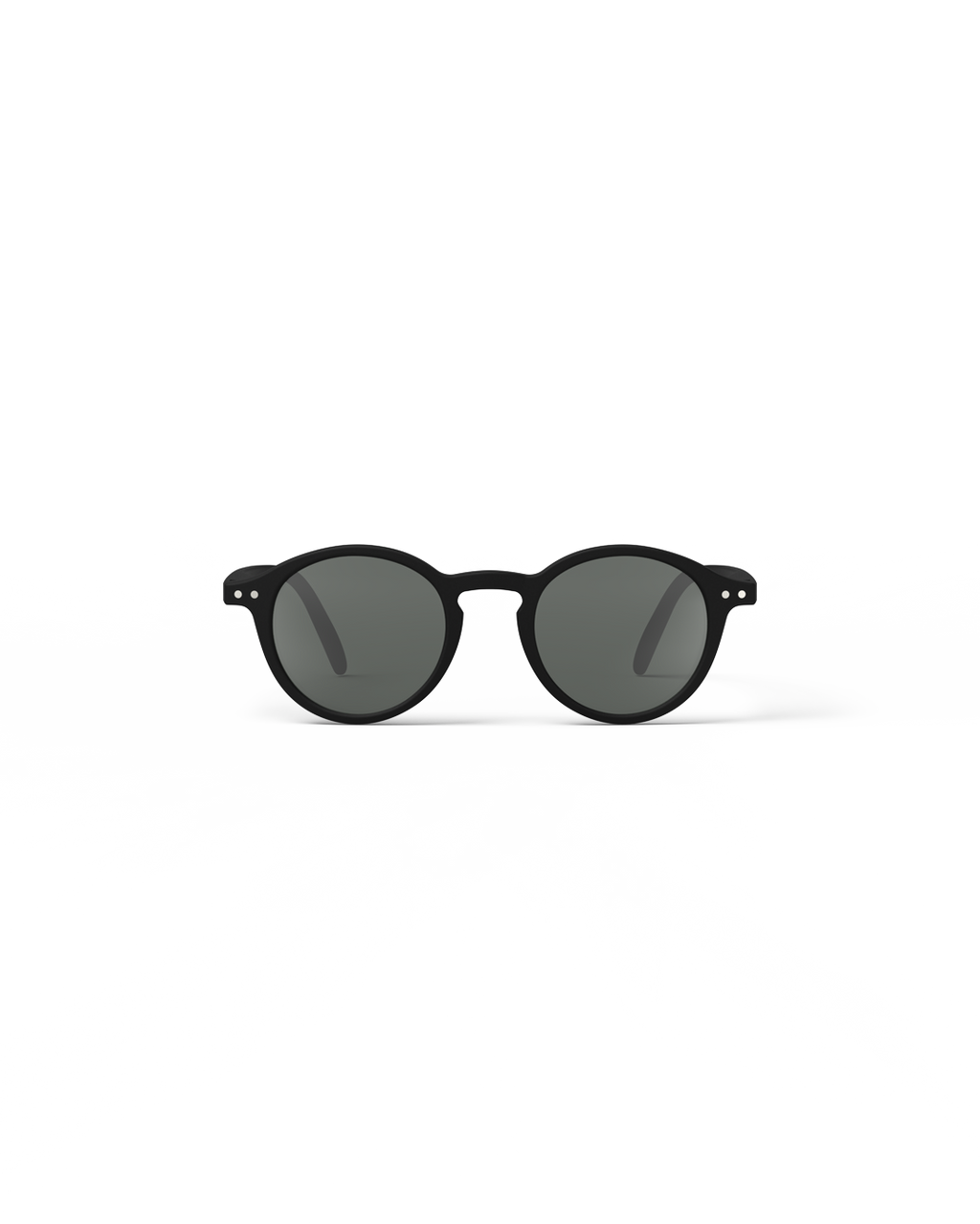 Lunettes solaires enfant Izipizi Black forme D Junior vue de face