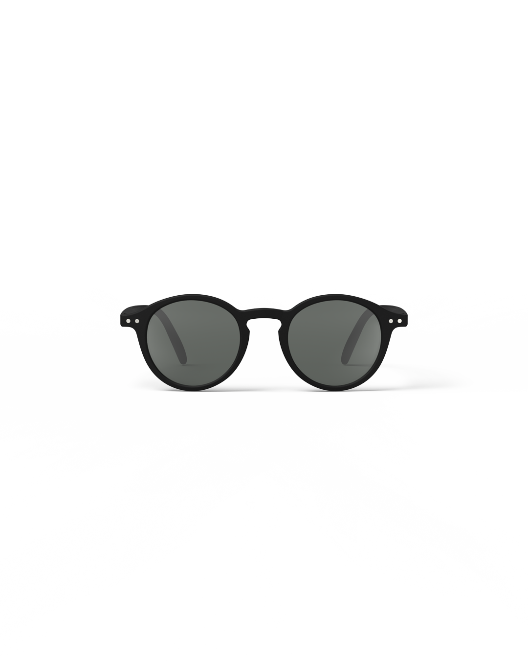 Lunettes solaires enfant Izipizi Black forme D Junior vue de face