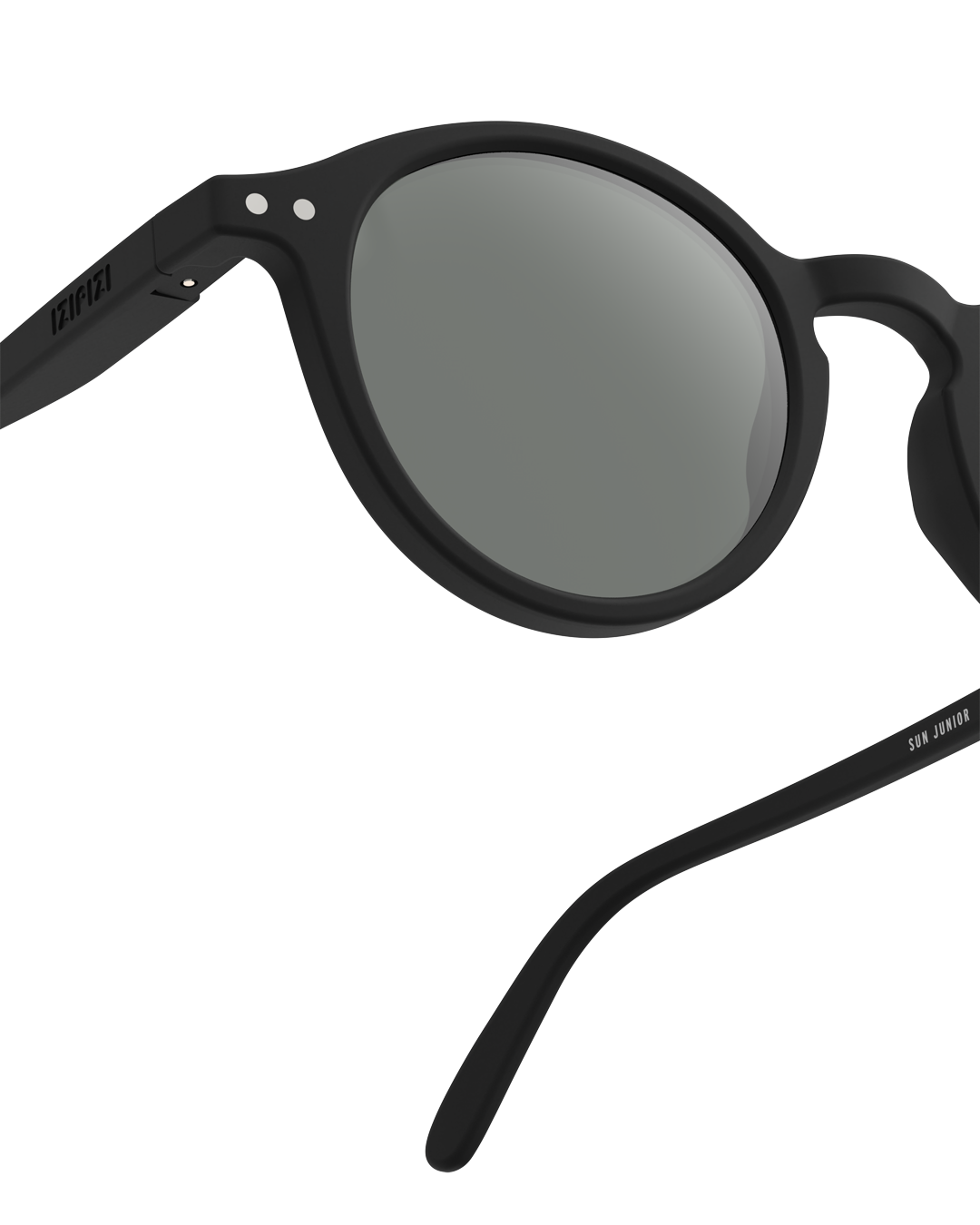 Lunettes solaires enfant Izipizi Black forme D Junior detail monture