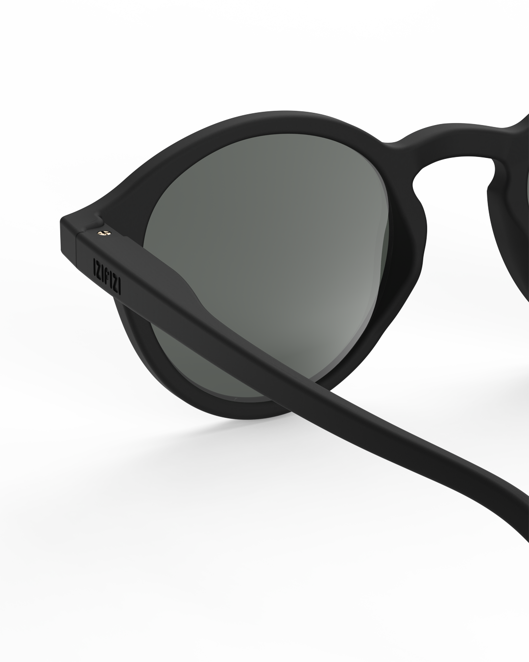 Lunettes solaires enfant Izipizi Black forme D Junior detail interieur