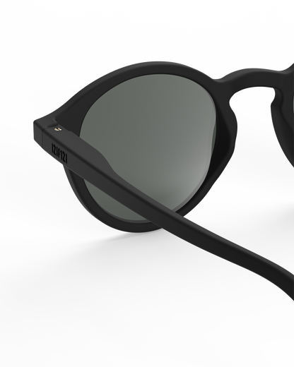 Lunettes solaires enfant Izipizi Black forme D Junior detail interieur