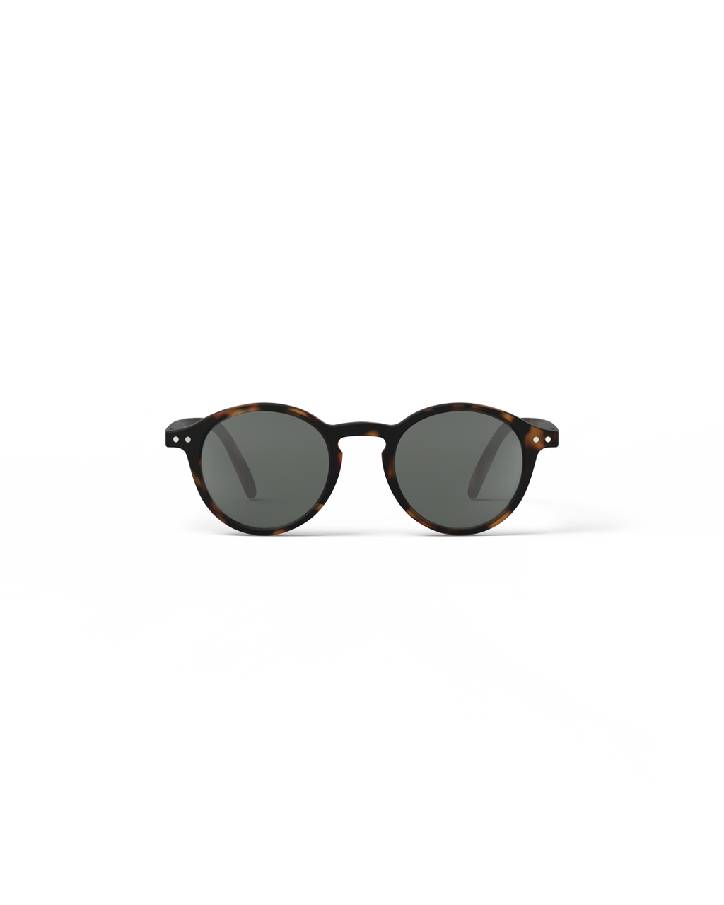 Lunettes solaires enfant Izipizi Tortoise forme D Junior vue de face