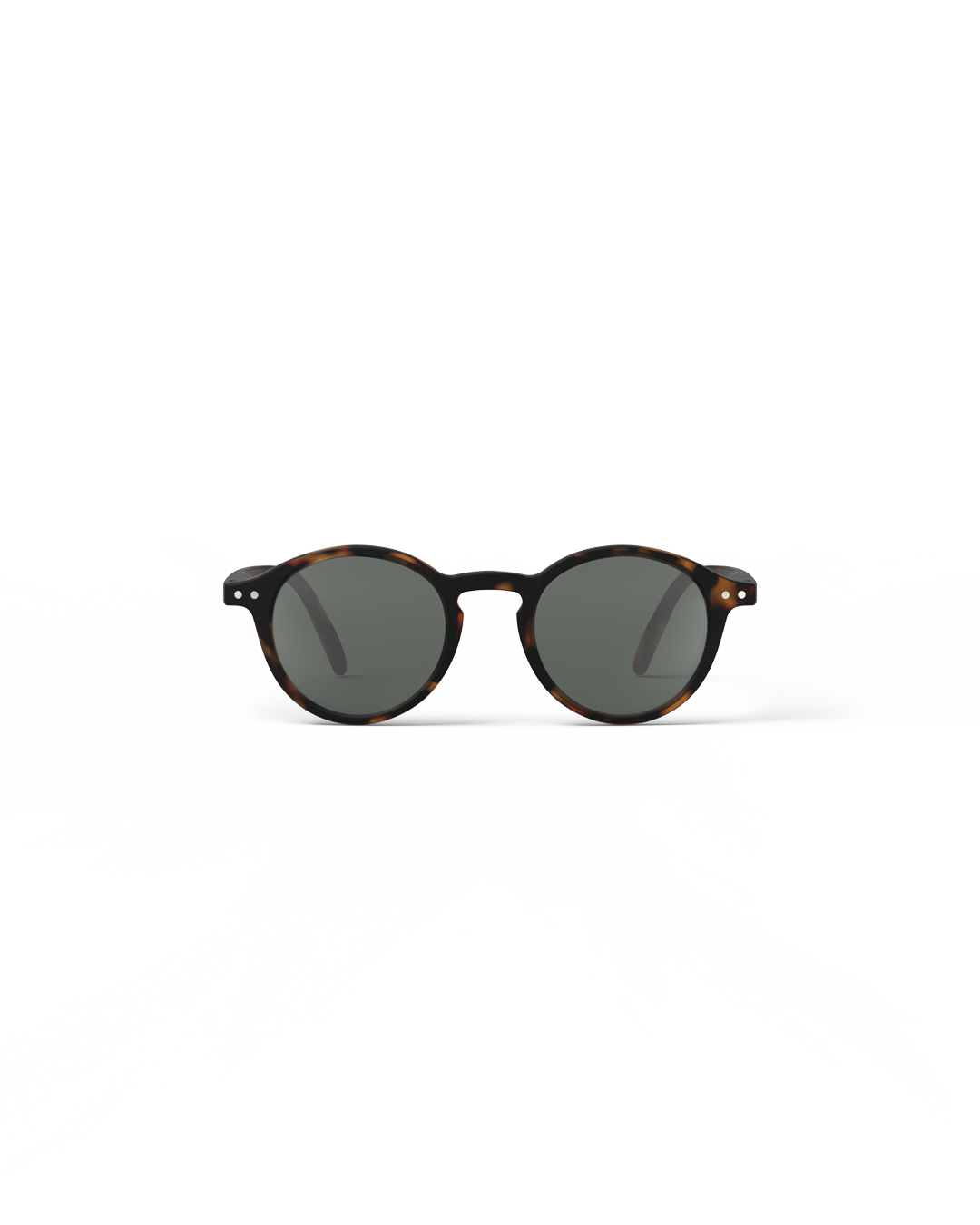 Lunettes solaires enfant Izipizi Tortoise forme D Junior vue de face