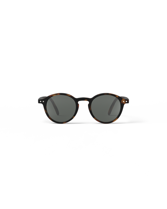 Lunettes solaires enfant Izipizi Tortoise forme D Junior vue de face