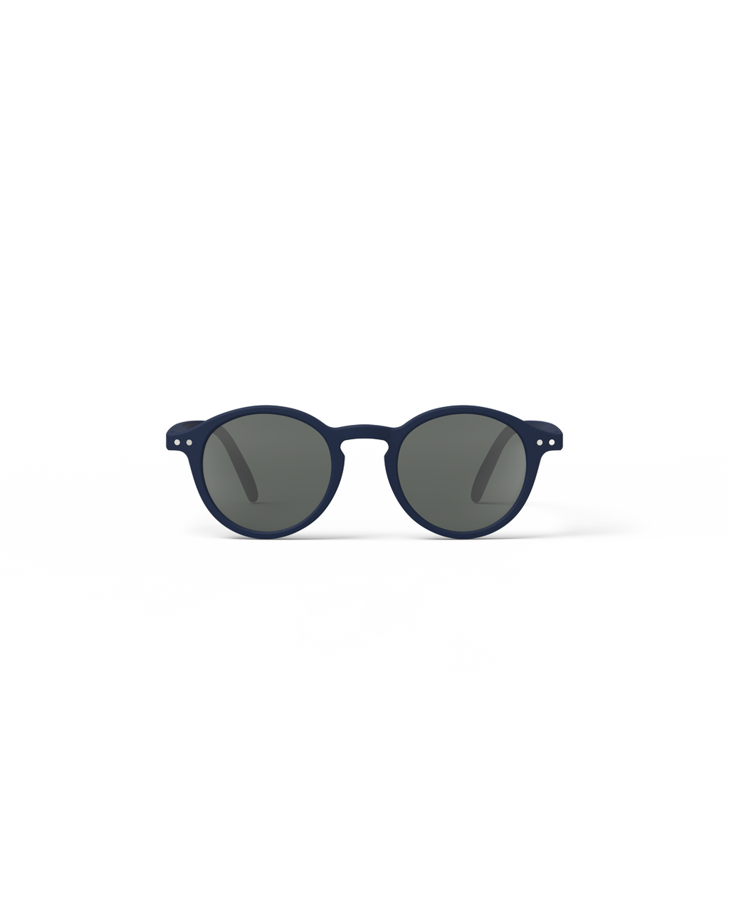 Lunettes solaires enfant Izipizi Navy Blue forme D Junior vue de face