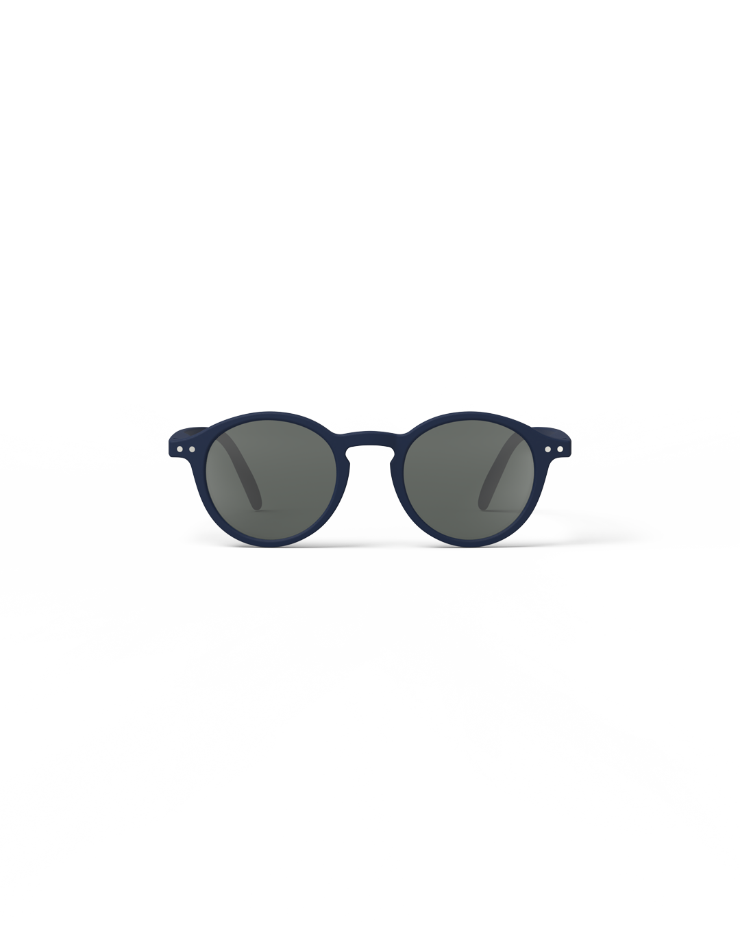Lunettes solaires enfant Izipizi Navy Blue forme D Junior vue de face