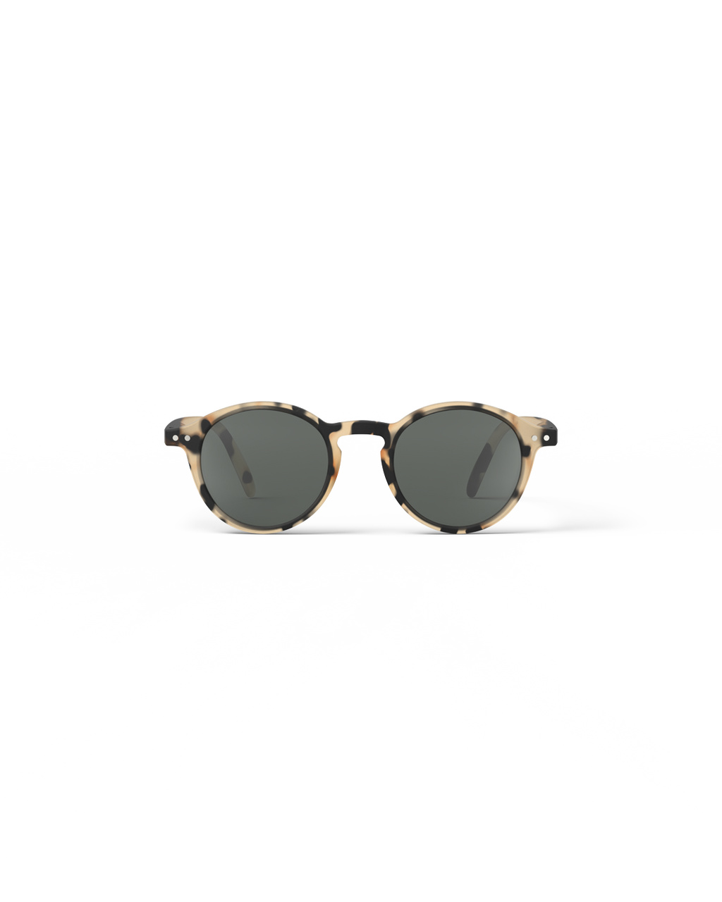 Lunettes solaires enfant Izipizi Light Tortoise forme D Junior vue de face