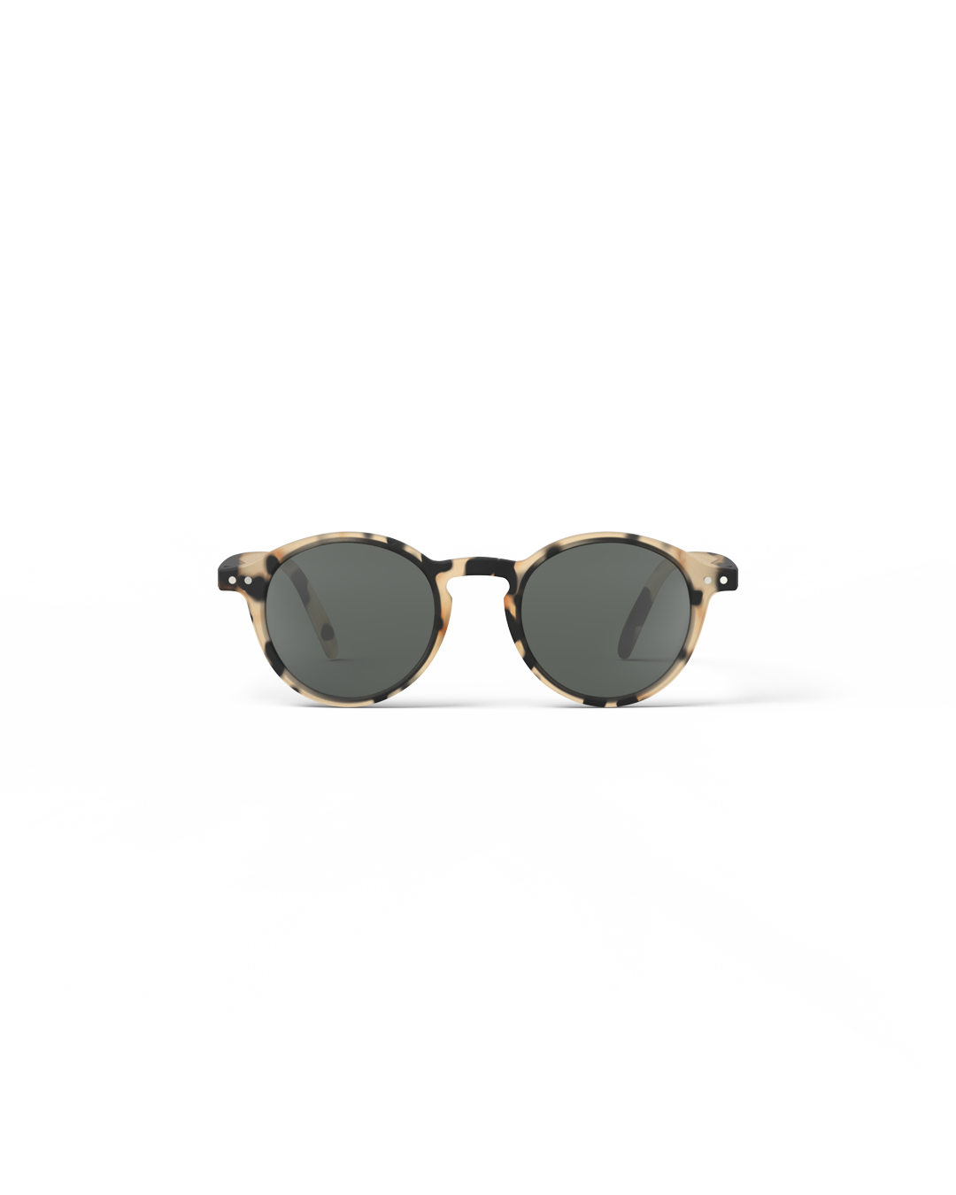 Lunettes solaires enfant Izipizi Light Tortoise forme D Junior vue de face
