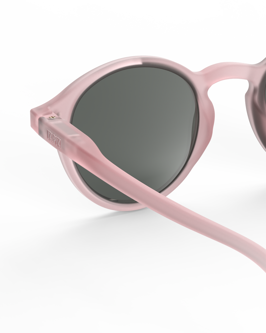 Lunettes solaires enfant Izipizi Pink forme D Junior detail interieur