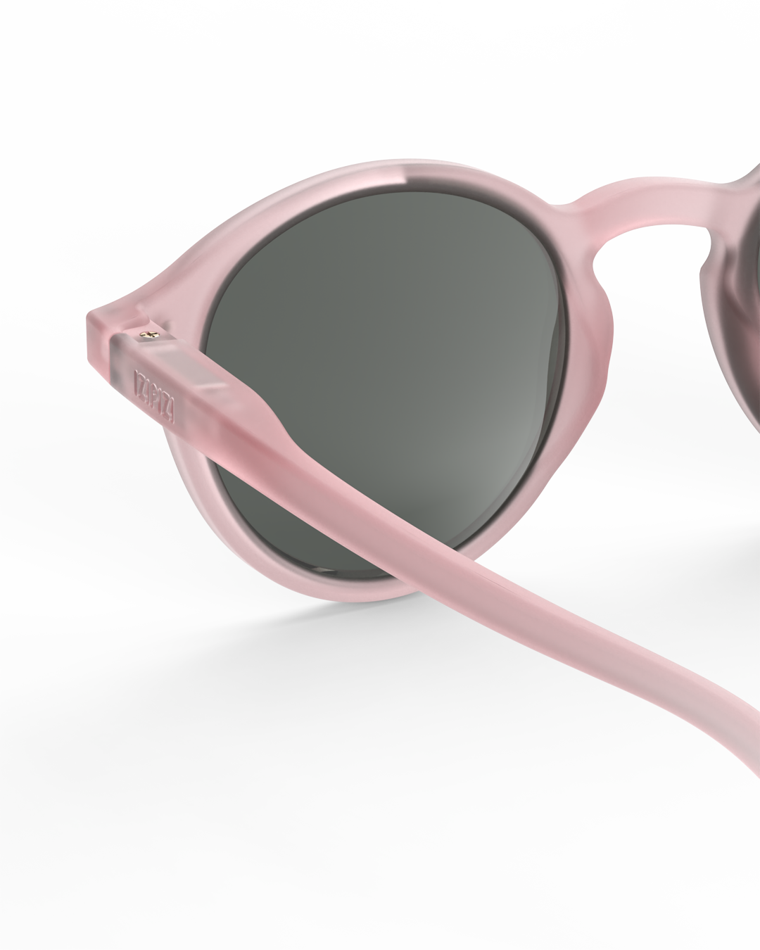 Lunettes solaires enfant Izipizi Pink forme D Junior detail interieur