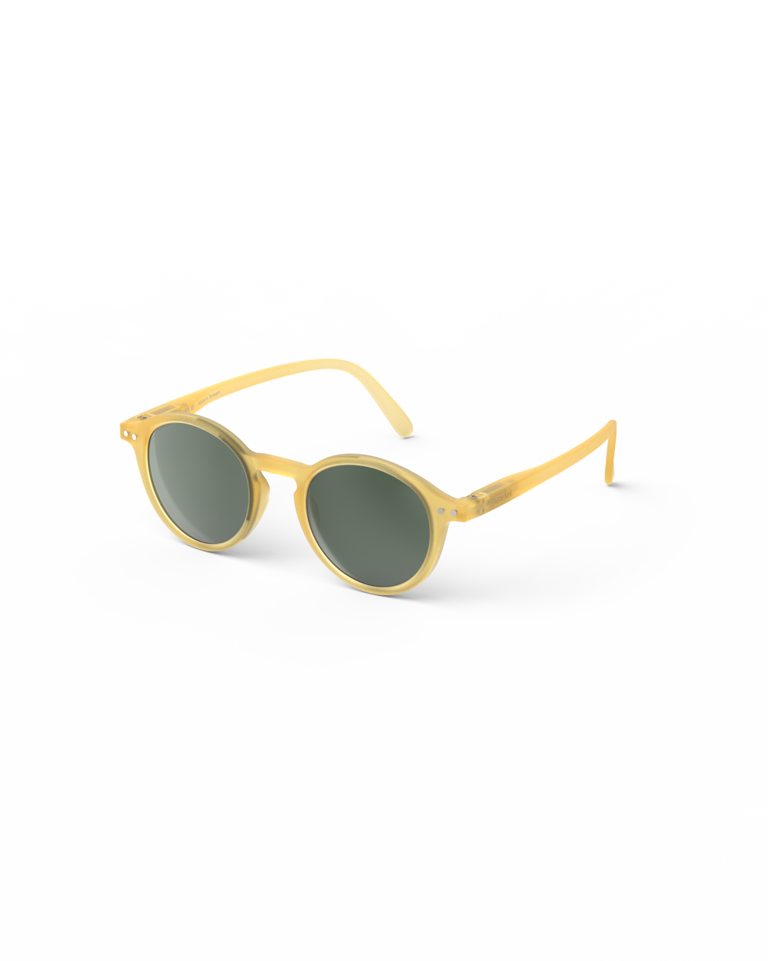 Lunettes solaires enfant Izipizi Yellow Honey forme D Junior vue de dos