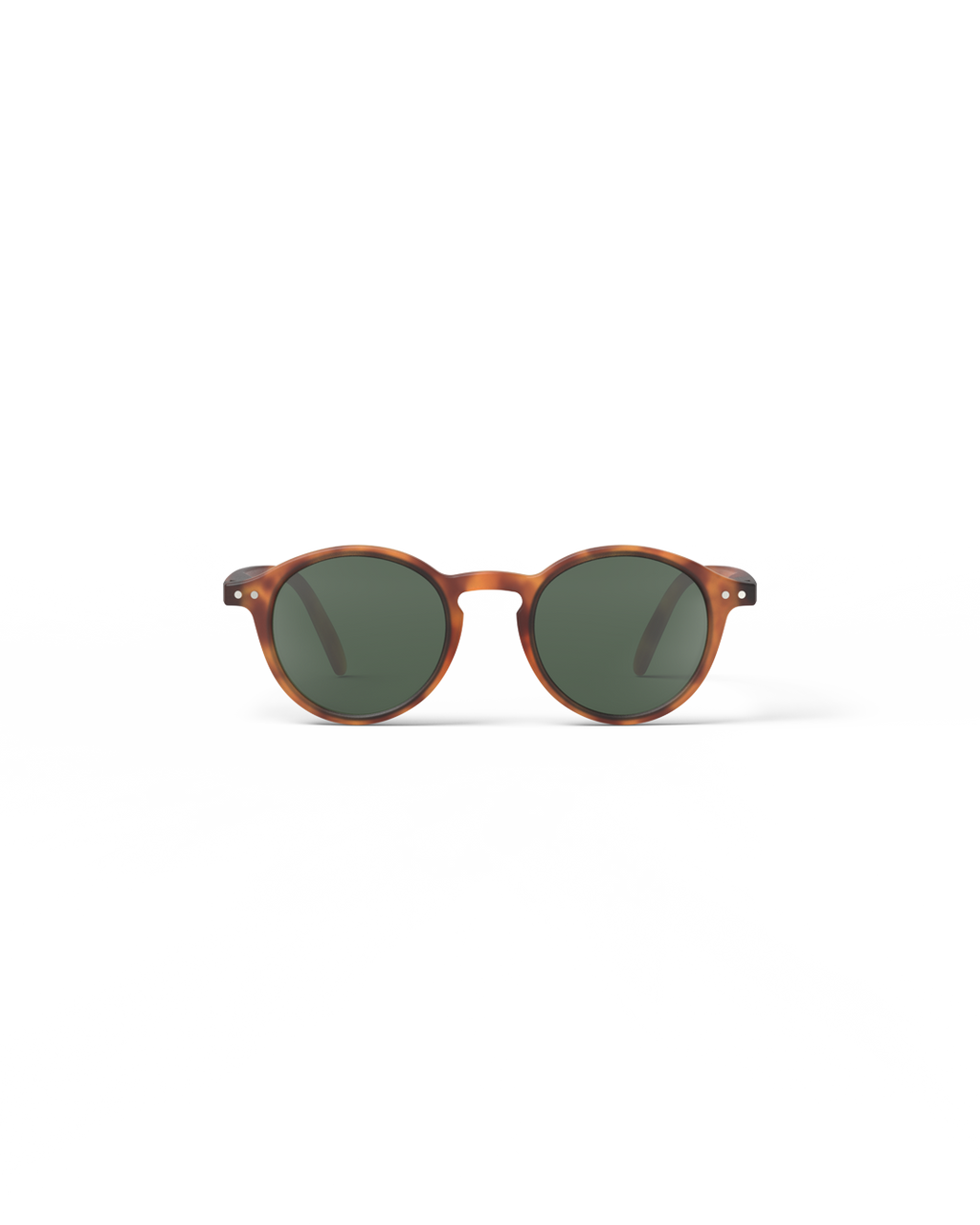Lunettes solaires enfant Izipizi Havane forme D Junior vue de face
