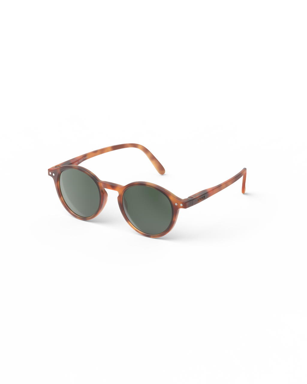 Lunettes solaires enfant Izipizi Havane forme D Junior vue de dos