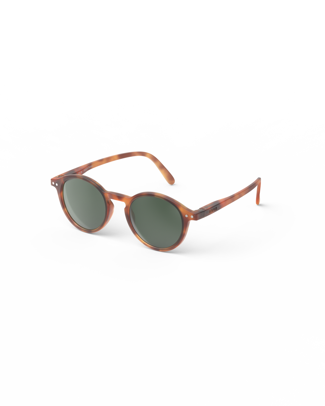 Lunettes solaires enfant Izipizi Havane forme D Junior vue de dos
