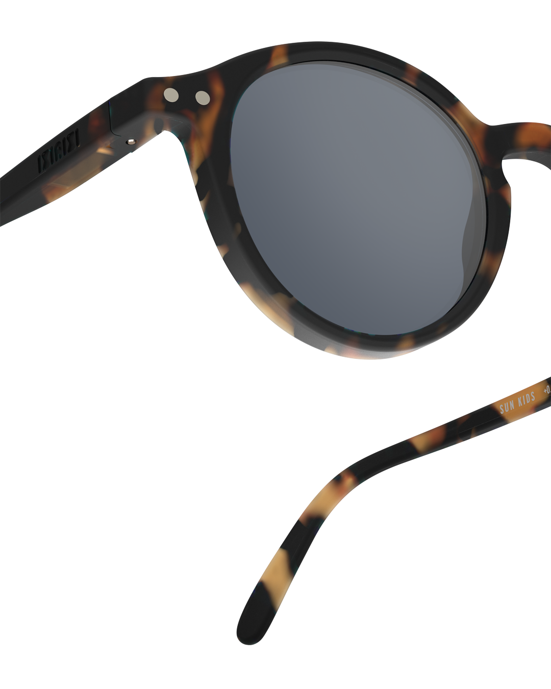 Lunettes solaires enfant Izipizi Tortoise forme D Kids Plus detail monture