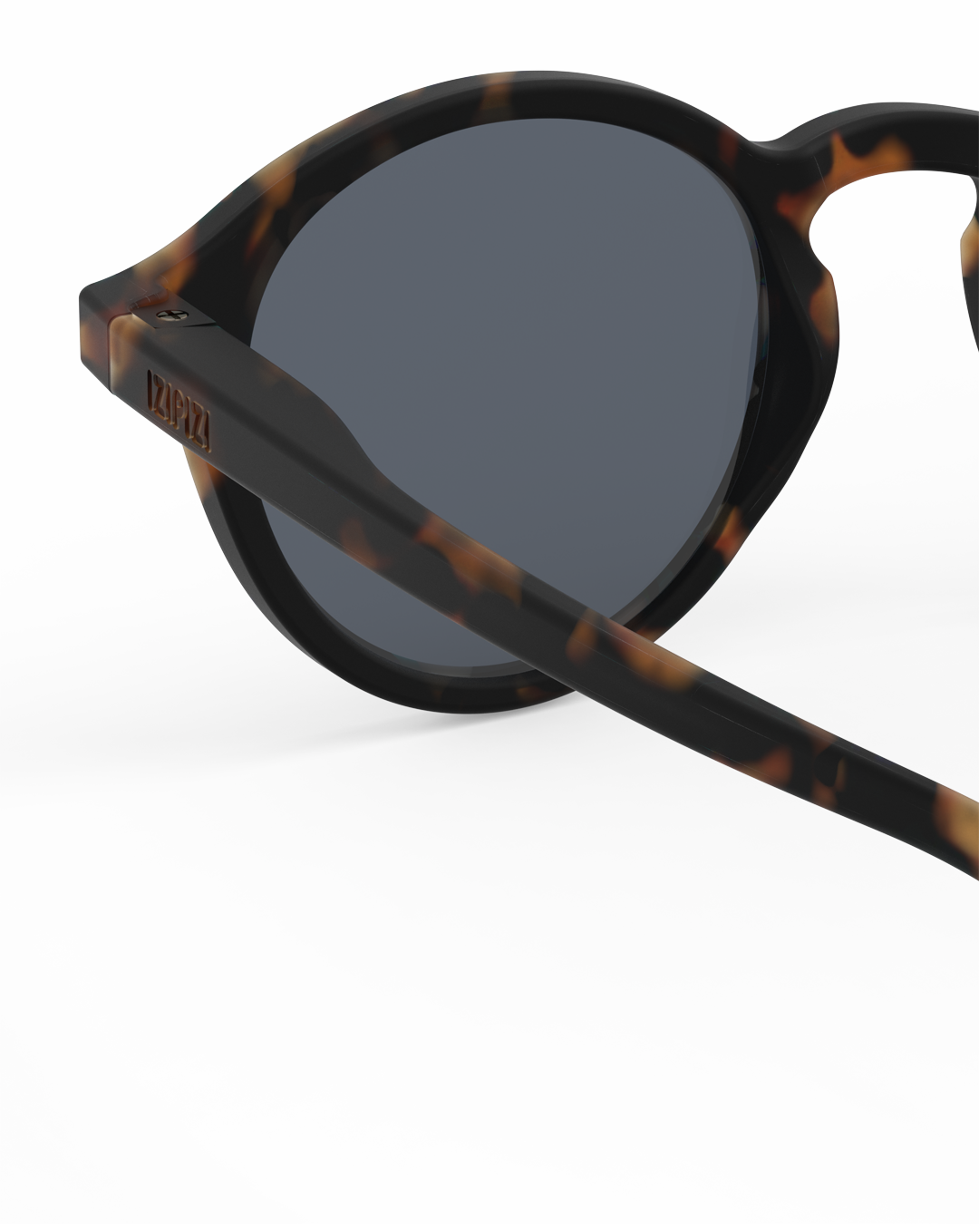 Lunettes solaires enfant Izipizi Tortoise forme D Kids Plus detail interieur