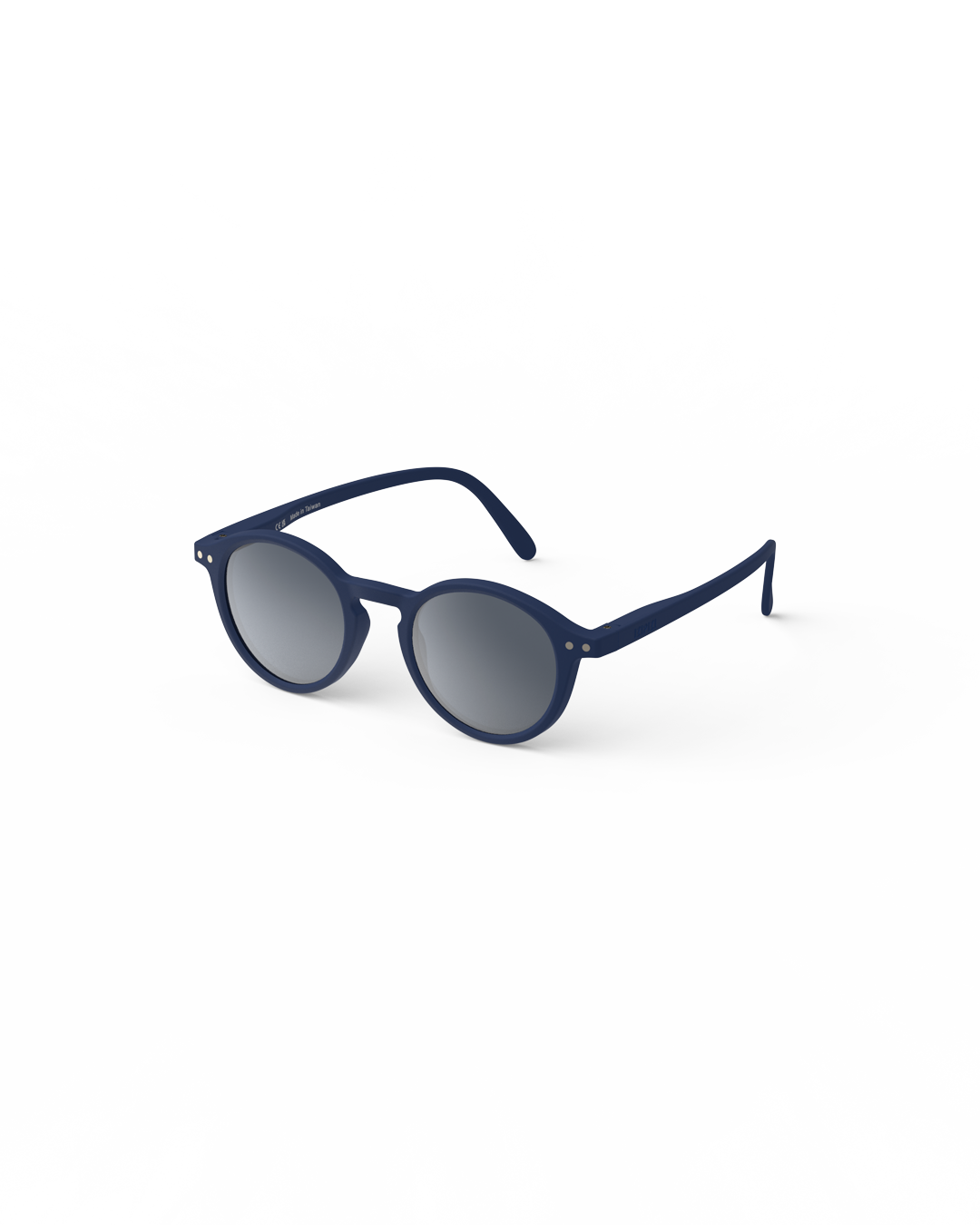 Lunettes solaires enfant Izipizi Navy Blue forme D Kids Plus vue de dos