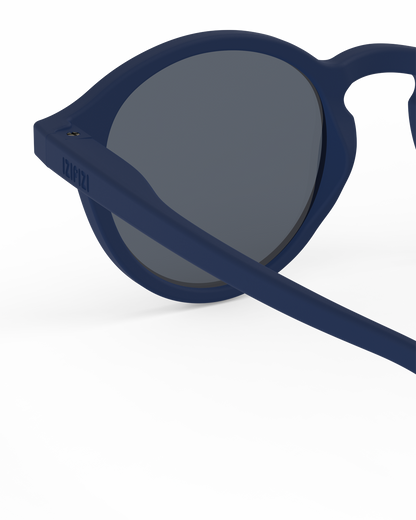 Lunettes solaires enfant Izipizi Navy Blue forme D Kids Plus detail interieur