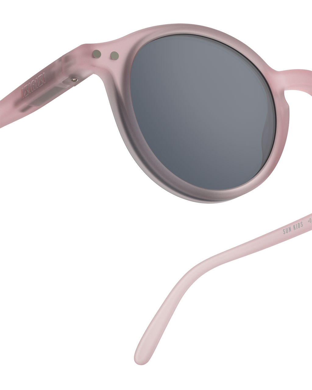 Lunettes solaires enfant Izipizi Pink forme D Kids detail monture