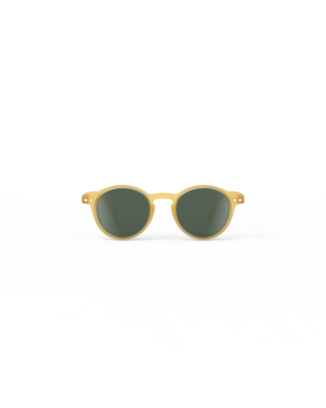Lunettes solaires enfant Izipizi Yellow Honey forme D Kids Plus vue de face