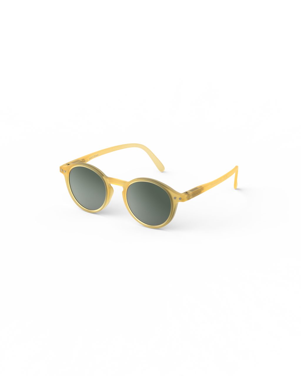 Lunettes solaires enfant Izipizi Yellow Honey forme D Kids Plus vue de dos