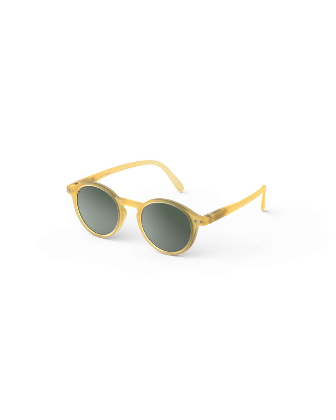 Lunettes solaires enfant Izipizi Yellow Honey forme D Kids Plus vue de dos