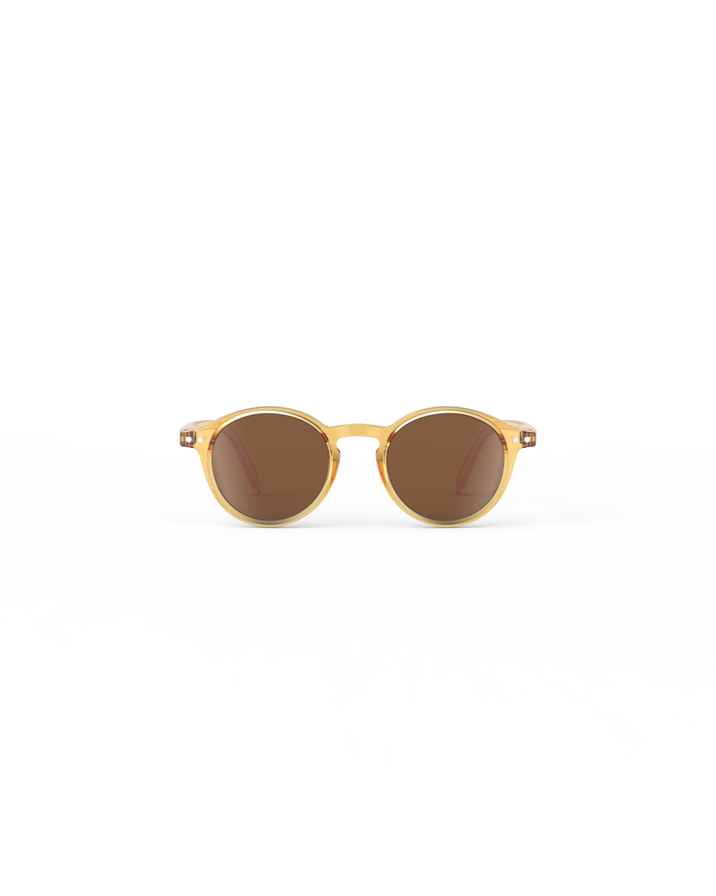 Lunettes solaires enfant Izipizi Golden Canyon forme D Kids vue de face